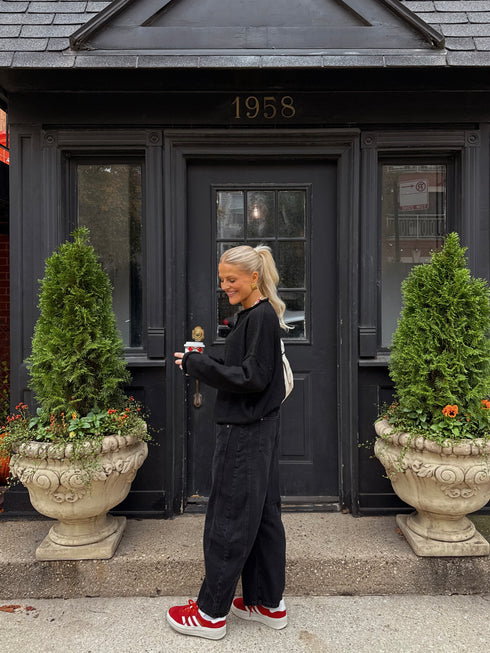 Coco Cutie Cardigan // Black